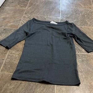 Anthropologie Black Top